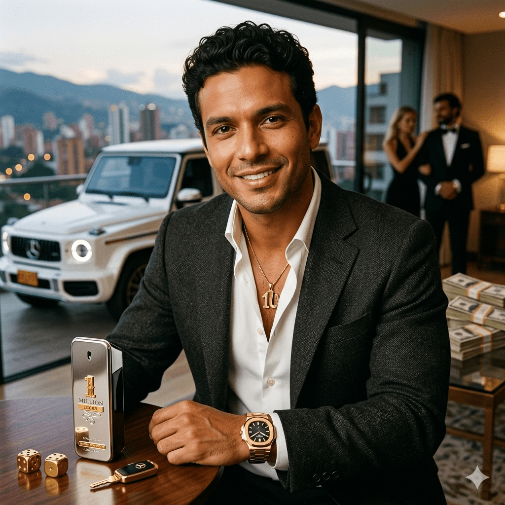 1 Million Lucky (Inspiración Paco Rabanne) - 50ml Hombre - Soul Perfumes